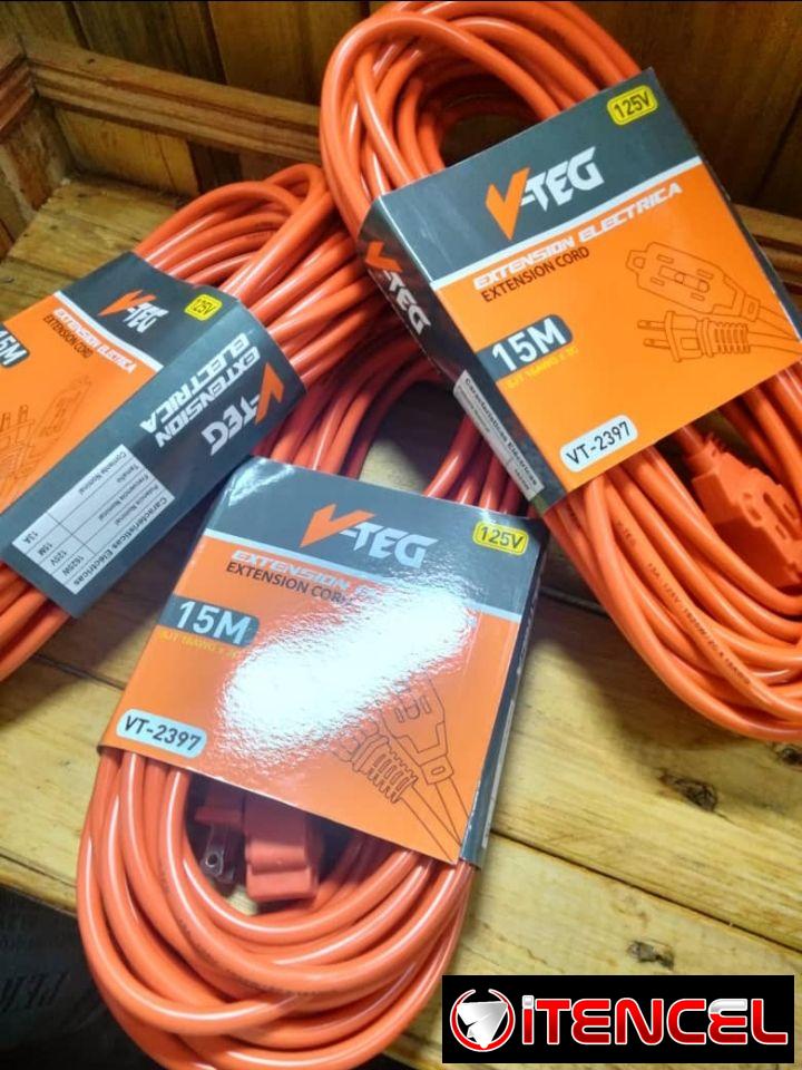 Extensiones V-TEG 10 metros 3 tomas
