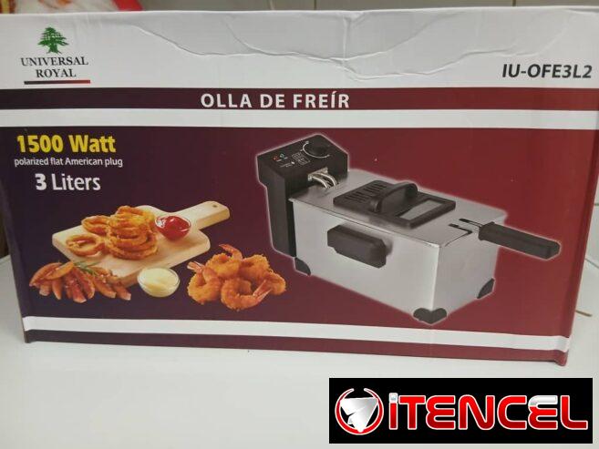 Freidora de aceite de 3 litros