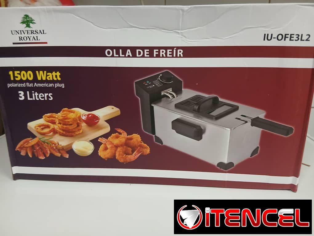 Freidora de aceite de 3 litros