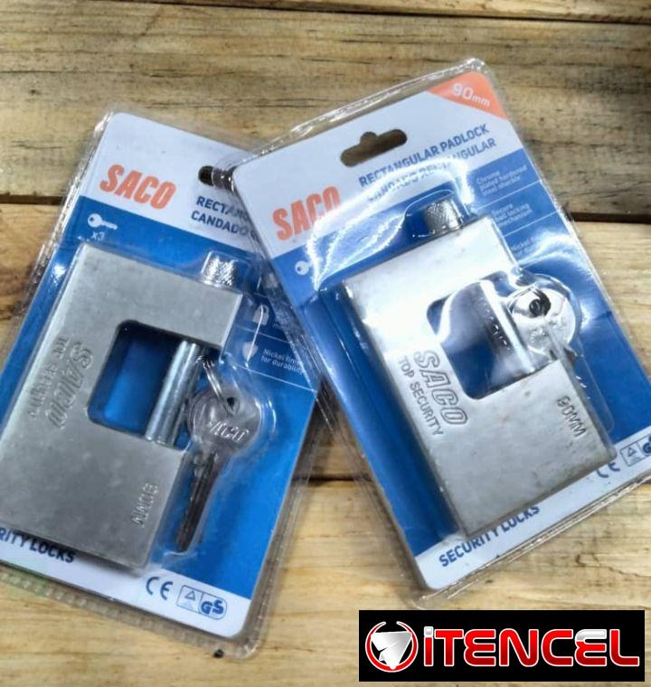 Candados Anticizalla, Anticorte para interiores y exteriores . Resistente ante la humedad la lluvia y el sol 90 mm con 3 llaves