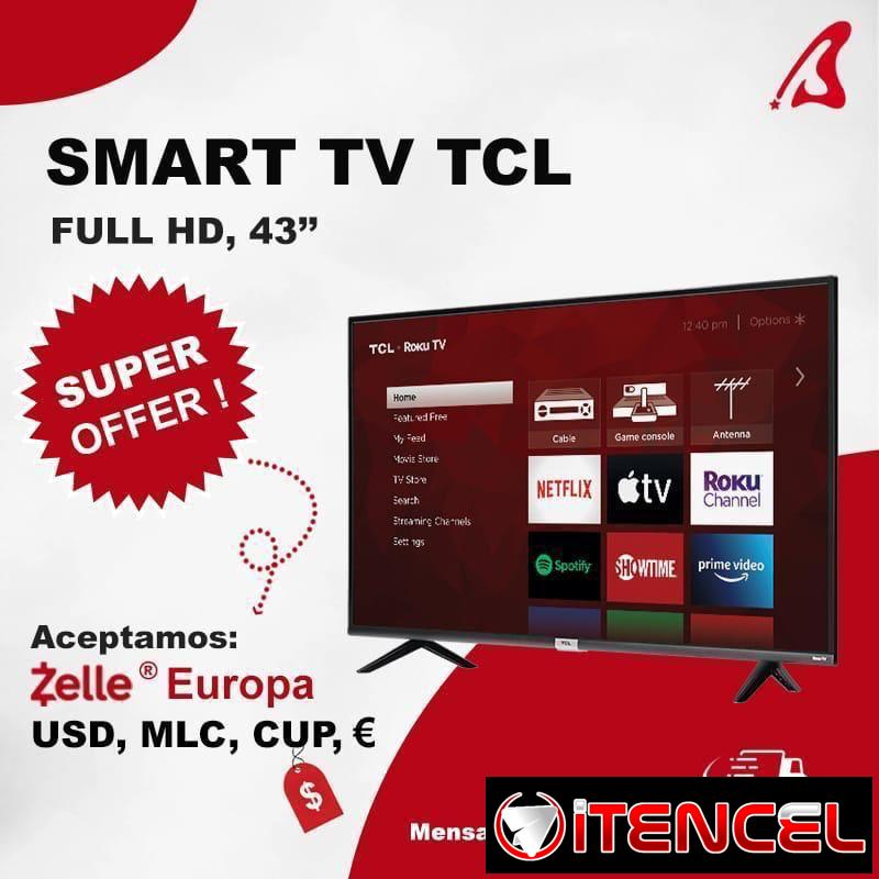 Televisores de 24 y 43 pulgadas