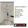 Ventiladores recargables