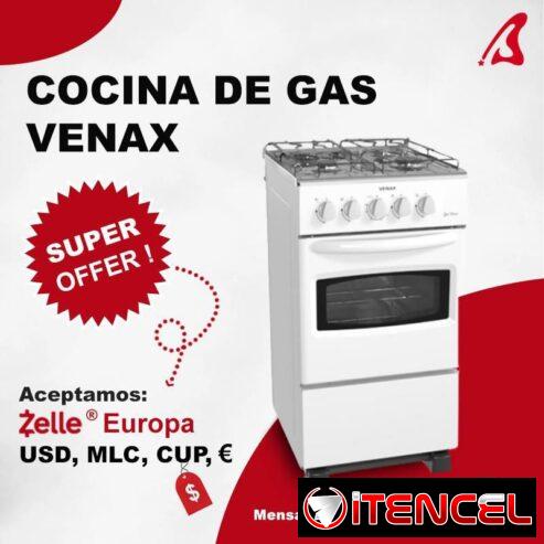 Fogon de gas con horno