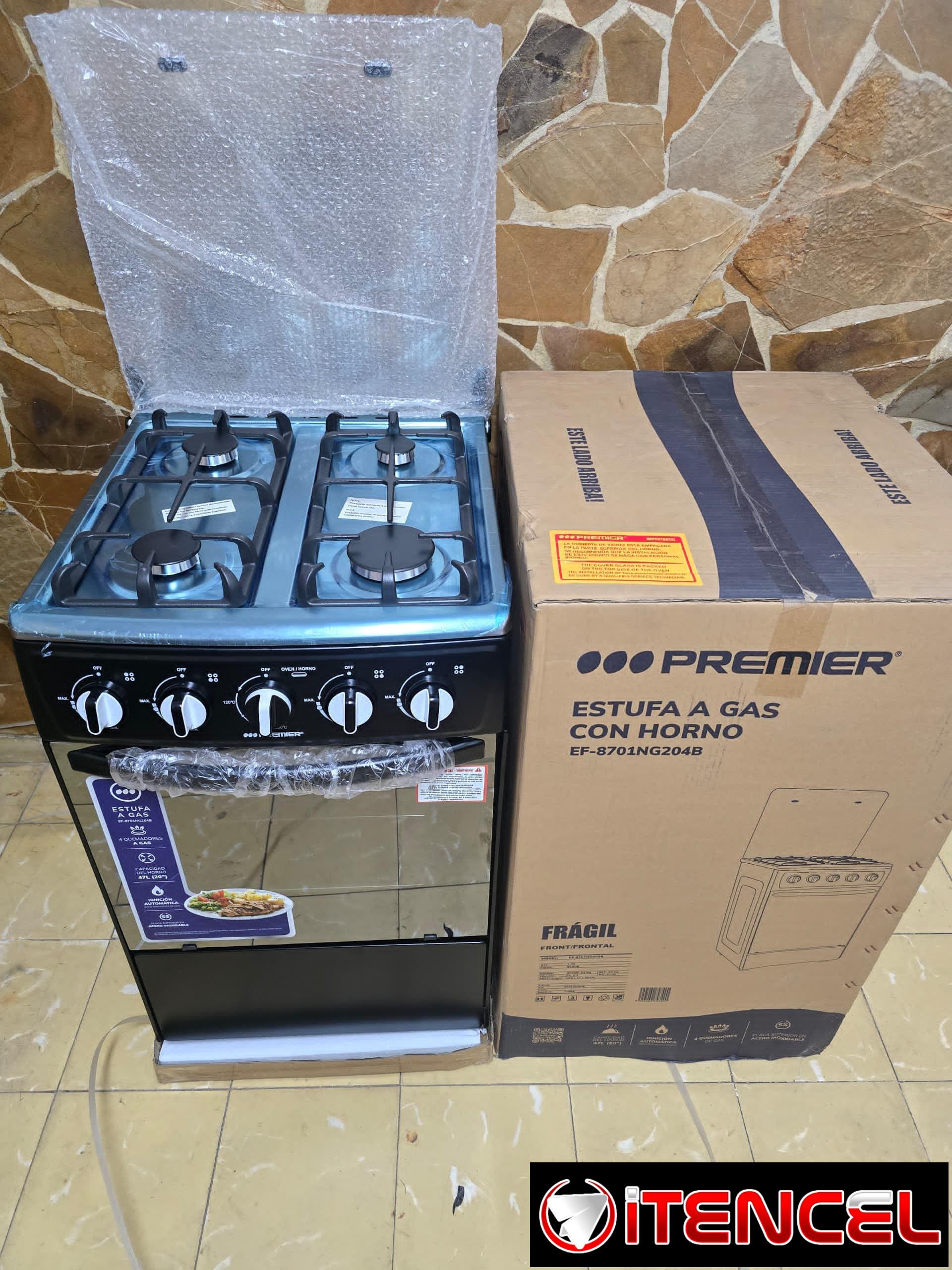 Cocina de gas con Horno Premier