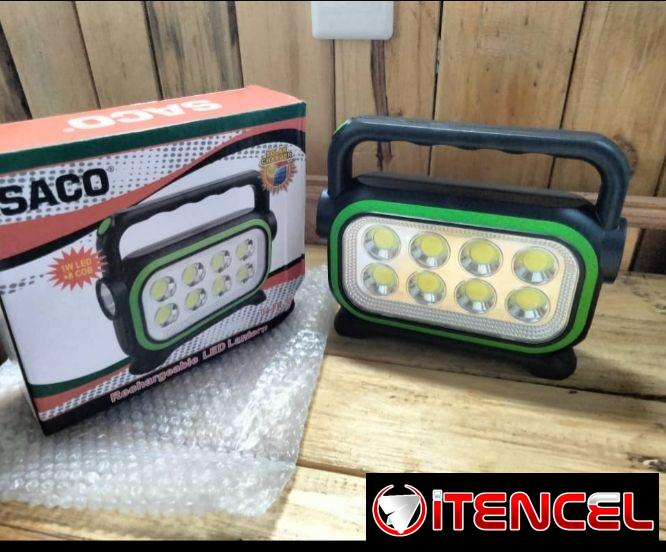 Lámparas Linterna SACO Panel solar para autocarga