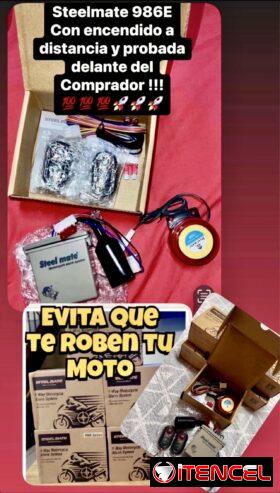 Las mejores alarmas del mercado STEELMATE 986E 💯🚀 Arranque a distancia, Se prueba delante del cliente