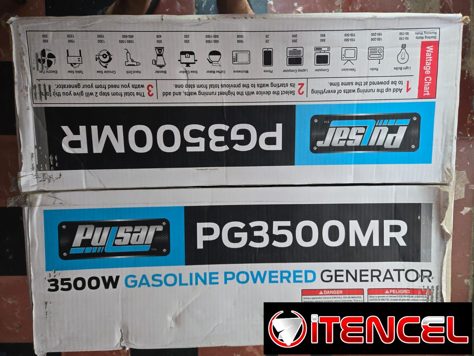 Planta eléctrica Pulsar 3500 watts