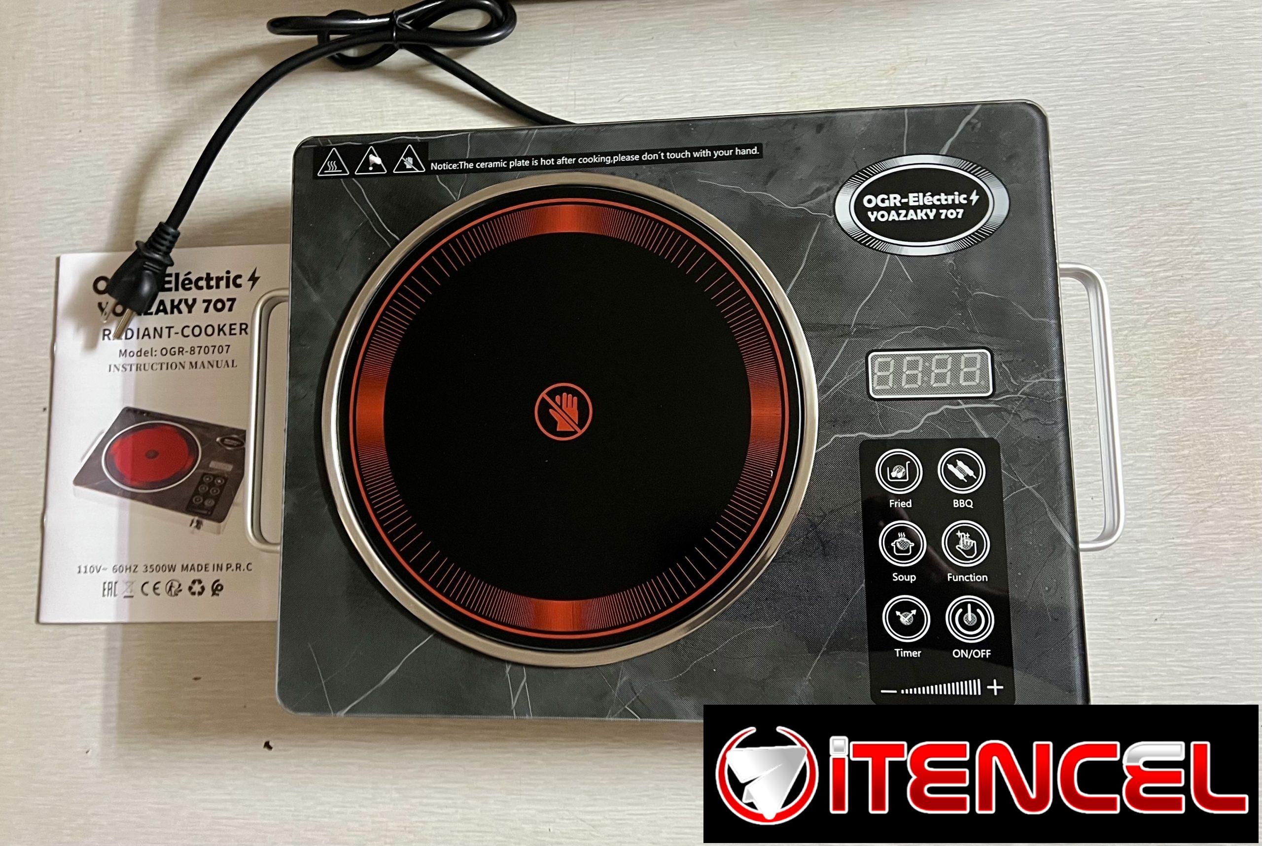 Cocina infrarroja de una hornilla 3500W New a estrenar 110 volt