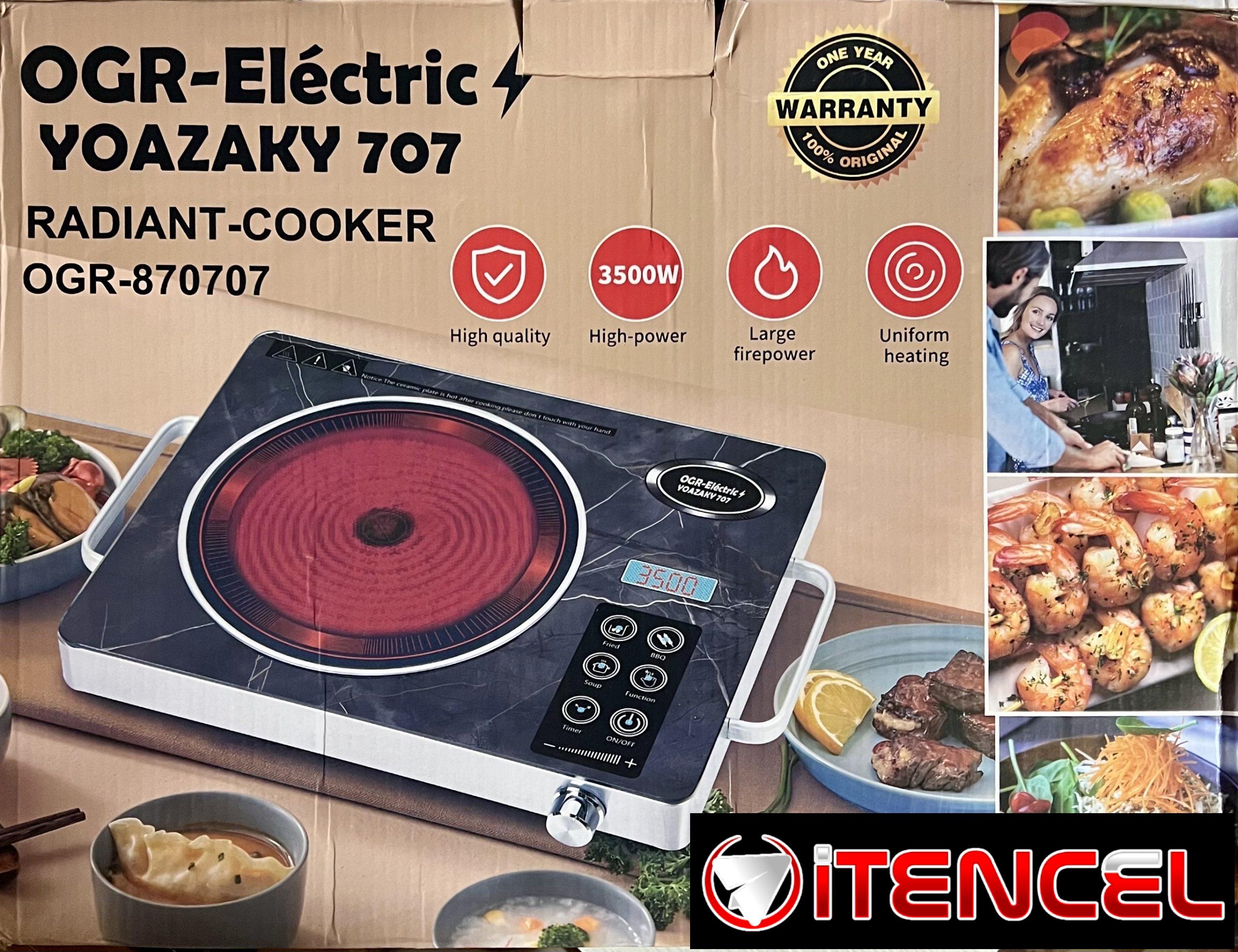 Cocina infrarroja de una hornilla 3500W New a estrenar 110 volt