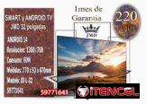 SMART TV y ANDROID JMD de 32 y 43 pulg. Todo nuevo en su caja y con 1 mes de garantía