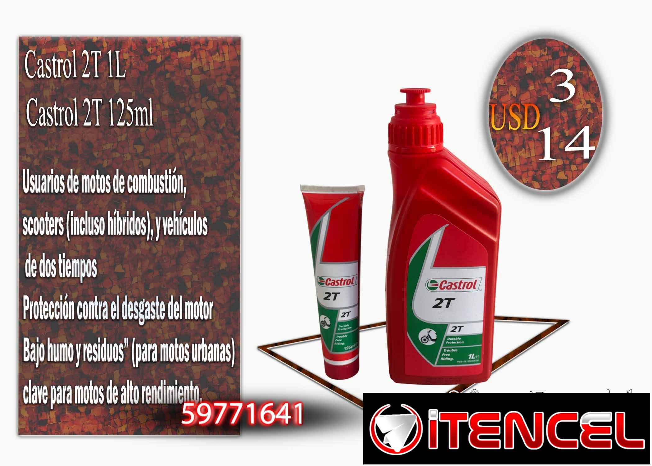 Protección premium para tu motor. Aceite Castrol calidad reconocida