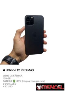 iPhone 12 PRO MAX de uso (buen estado)