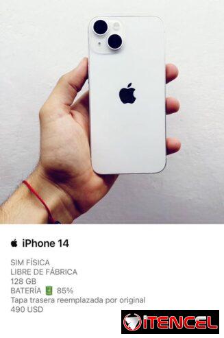 iPhone 14 de uso (buen estado)