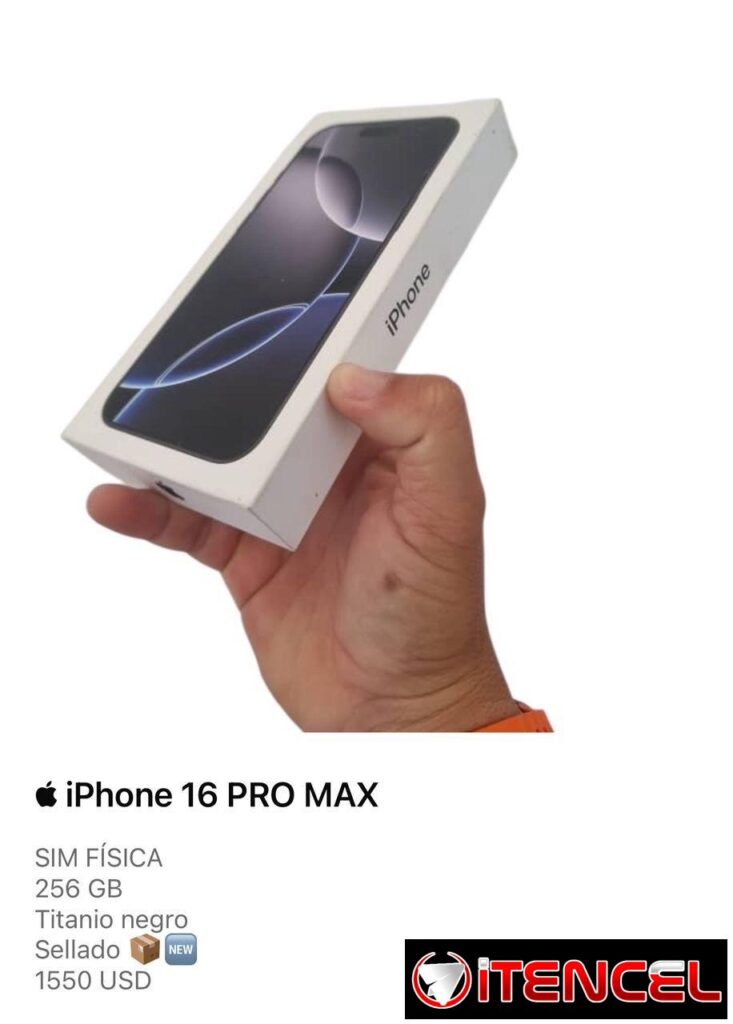 iPhone 16 pro Max nuevo en caja — foto 1