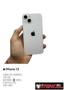 iPhone 13 de uso (buen estado)