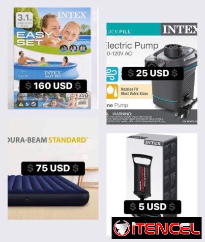 🆕🆕🆕 COLCHONES Y PISCINAS INFLABLES NUEVOS EN CAJA MARCA INTEX 🆕🆕🆕