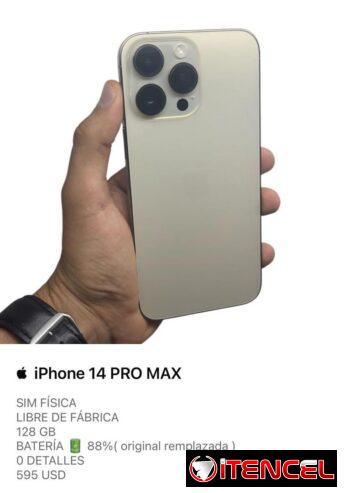 iPhone 14 PRO MAX de uso (buen estado)