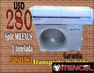 Split 1 tonelada marca MILEXUS