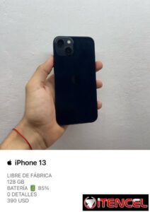 iPhone 13 de uso (buen estado)