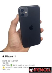 iPhone 11 de uso (en buen estado)