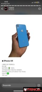 iPhone XR de uso (perfecto estado)