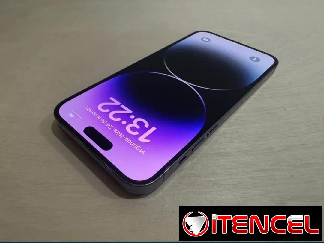 Iphon 14 pro max 📲 Libre fábrica 🏭 Sim Fisica Color : negro 🖤🖤 Estética : 10/10 128 Gb 🇬🇧 100 batería 🔋 (26 ciclo ) Face ID y True