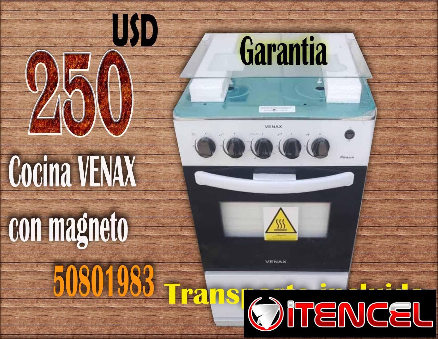 Cocina VENAX con magneto.