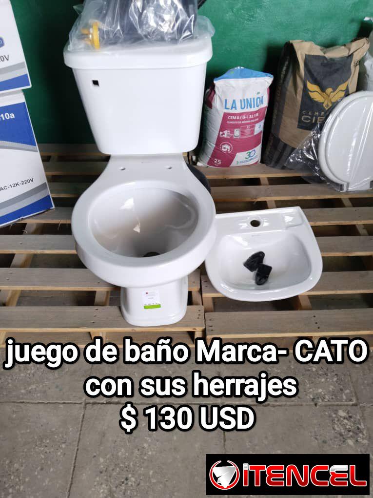 Juego de baño importado marca CATO