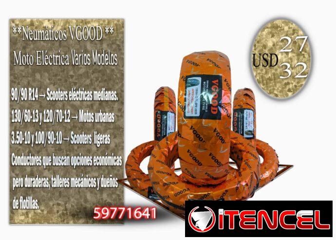 Neumáticos económicos y confiables para Motos VGOOD y BESAFE con 8 capas y sertificadas. Llame si su modelo no está en el anuncio.