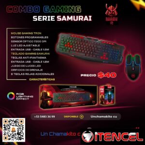 ⌨️ 40 USD🖱️ KIT DE TECLADO Y MOUSE MAXELL - GAMING. NUEVO Y SELLADO EN CAJA. TLF 54833699
