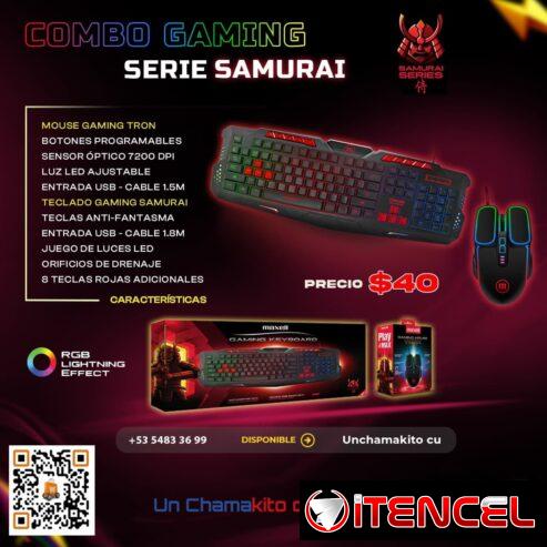 ⌨️ 40 USD🖱️ KIT DE TECLADO Y MOUSE MAXELL – GAMING. NUEVO Y SELLADO EN CAJA. TLF 54833699