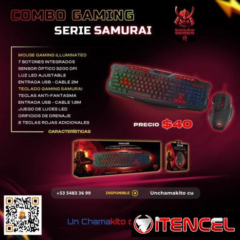 🖱️COMBO🖱️ DE TECLADO Y MOUSE MAXELL GAMING. NUEVO Y SELLADO EN CAJA. TLF 54833699