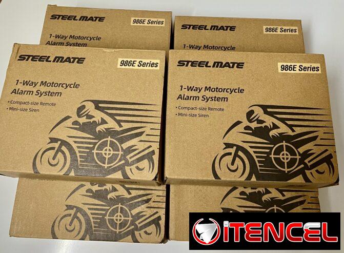 STEELMATE 986E 💯🚀 De vuelta las mejores alarmas para la protección de su motor ! Con Arranque a distancia y se prueba delante del