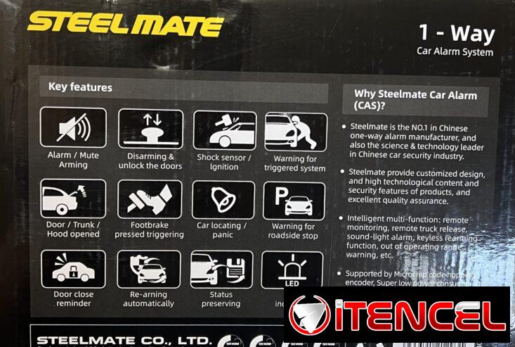 La mejor marca de Alarma para su auto STEELMATE 838ZX 1way