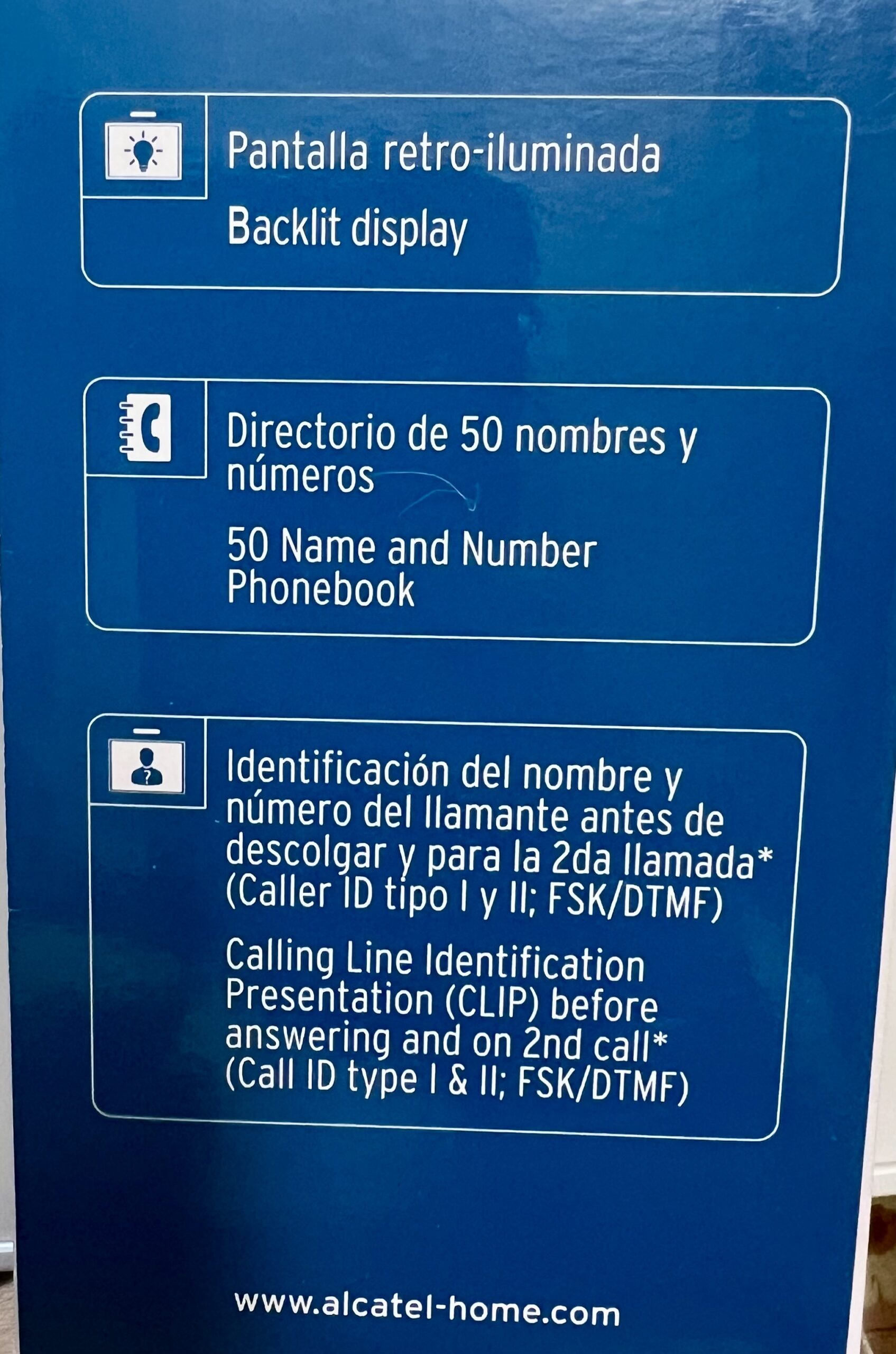 Teléfono inalámbrico ALCATEL de dos bases New en caja a estrenar con sus baterías recargables !!!