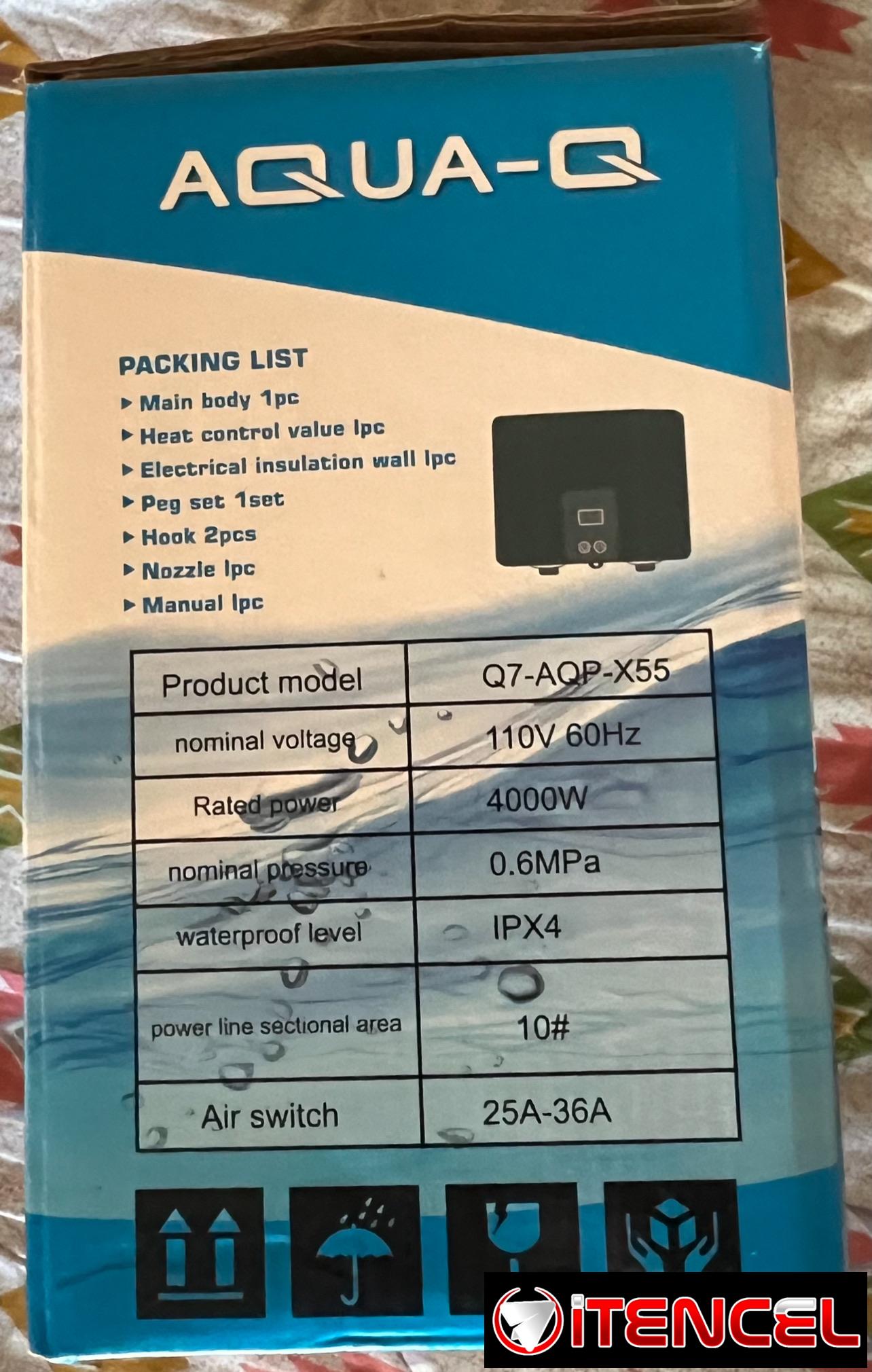 Calentadores electricos de línea 110volt + Ducha incluida !!!