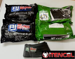 Cámaras para motocicletas New a estrenar y bien gruesas !!! Medidas disponibles: 250 x 18 275/300 x 18
