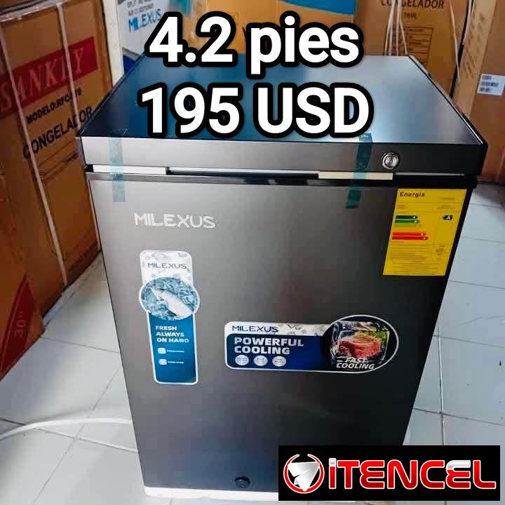 Neveras Milexus de 4.2 y 8.8 pies