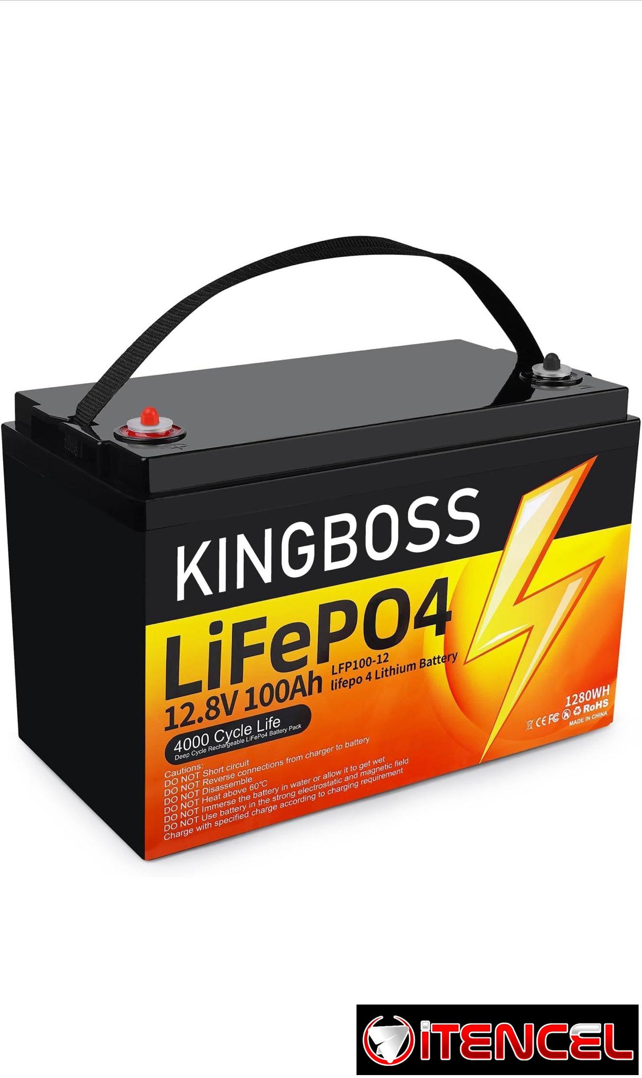 ⚡️🔥 BATERÍA DE LITIO LiFePO4 12 V 100 Ah – GRUPO 31 🔥⚡️