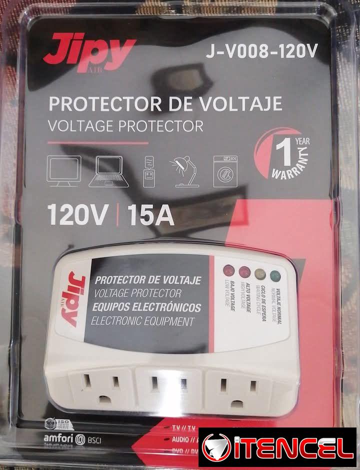 Protector de Voltaje 110v 3 en 1