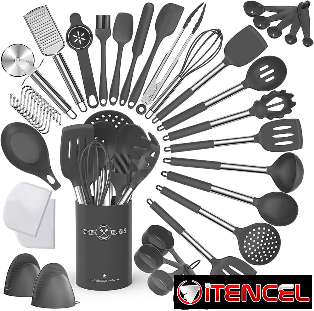 Utensilio de Cocina de Acero y Silicona – 75usd
