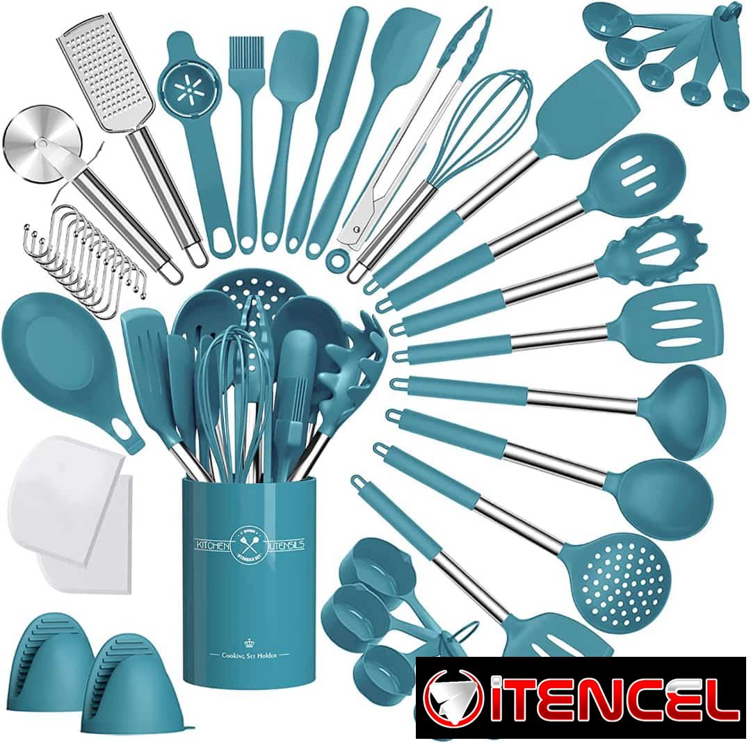 Utensilio de Cocina de Acero y Silicona – 75usd
