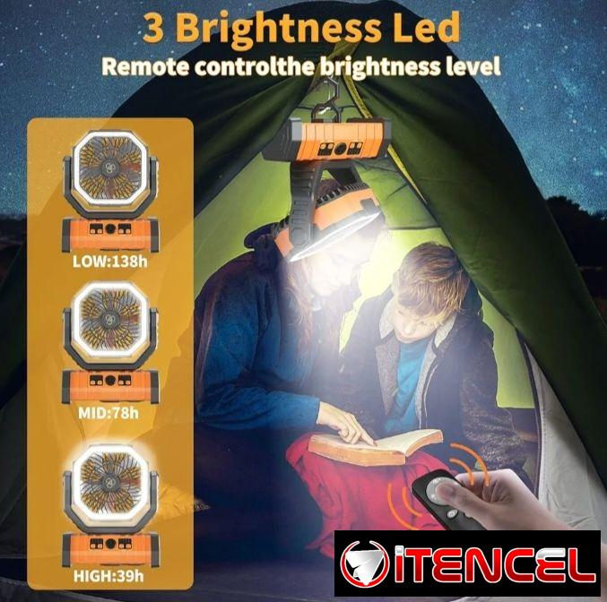 Ventilador Recargable 20000 mAH