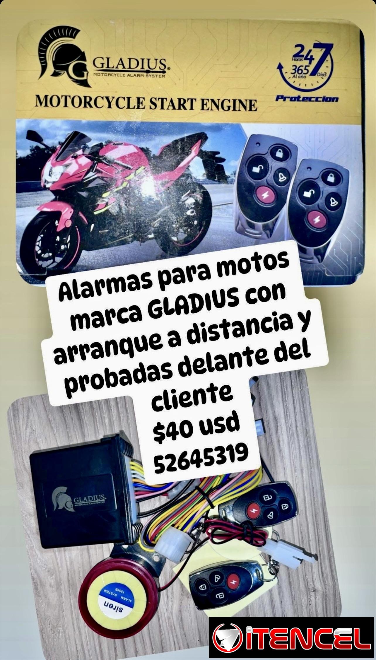 ALARMAS para motos ! Las mejores marcas Para su seguridad !!!