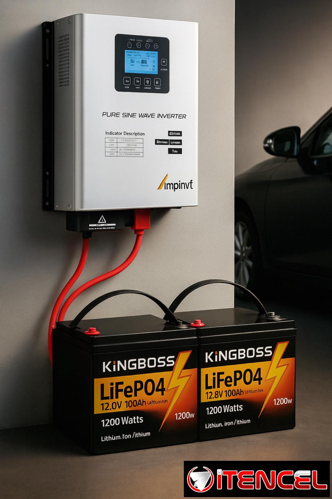 💥⚡ KIT ENERGÉTICO COMPLETO – INVERSORES + BATERÍAS LiFePO₄ ⚡💥