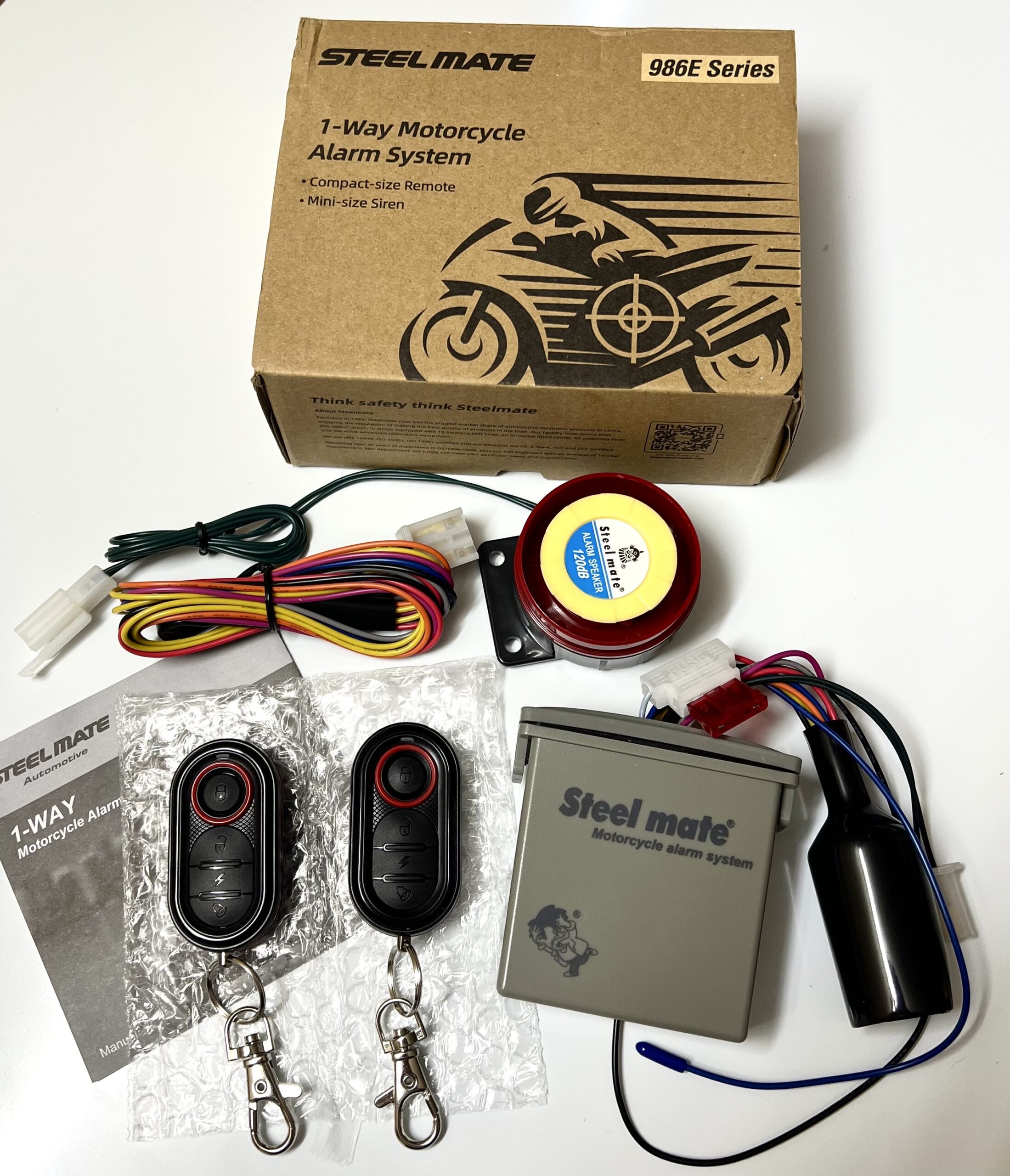 En Rebaja!!! Las mejores alarmas del mercado STEELMATE 986E 💯🚀 Arranque a distancia, Se prueba delante del cliente
