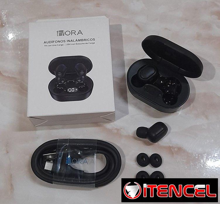 Audifonos inalambricos 1Hora de bluetooth control táctil varios modelos con cancelación de ruido