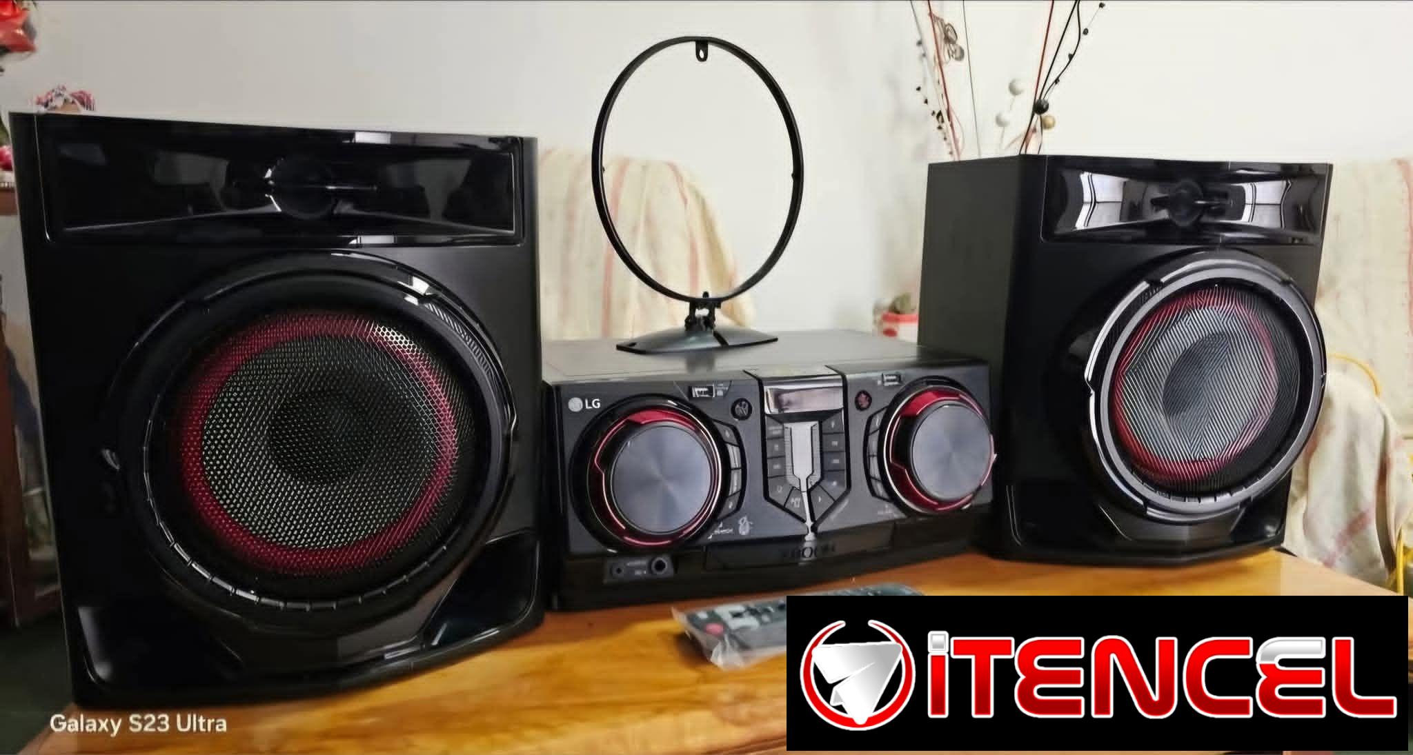 EQUIPOS DE MÚSICA LG & PANASONIC 👉🏽●Panasonic Sc-AkX730……-2000w de potencia, Bluetooth, puertos usb Precio: $370 USD 👌🏻 👉🏽●Pan