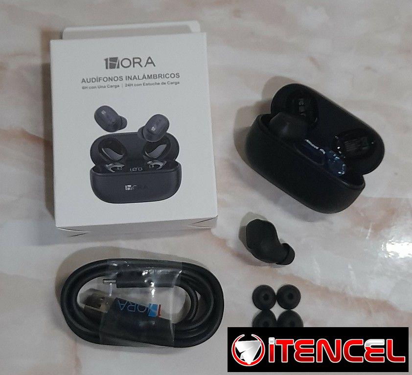 Audifonos inalambricos 1Hora de bluetooth control táctil varios modelos con cancelación de ruido