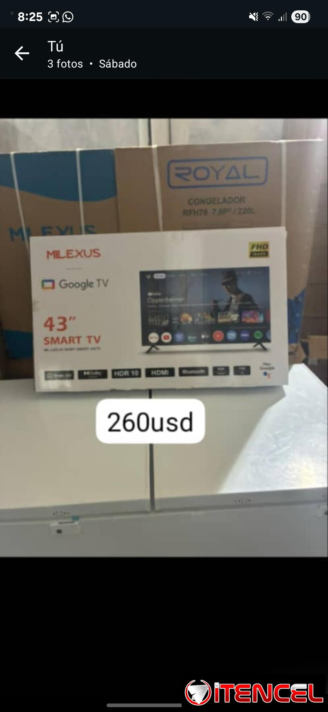 Televisores de 32 40 y 55 pulgadas